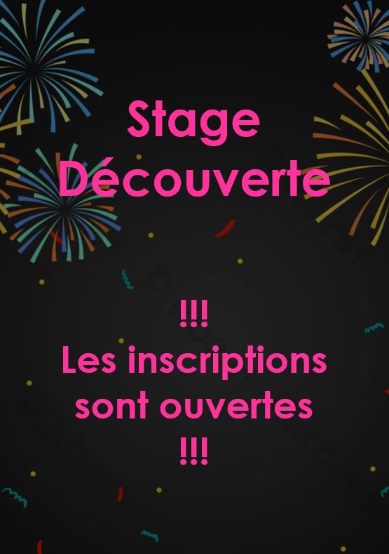 Stage Découverte Stage Découverte