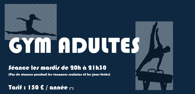 PLUS D'INFOS GYM ADULTES