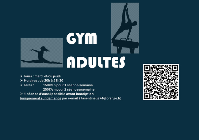 PLUS D'INFOS GYM ADULTES PLUS D'INFOS GYM ADULTES